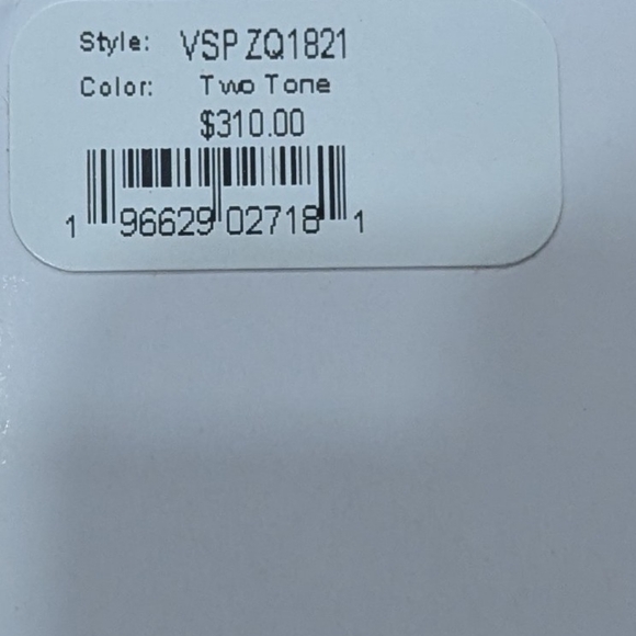 $310 Mens VERSUS VERSACE Reaction Two-Tone Bracelet Watch Silver/Gold 48mm - Picture 5 of 5